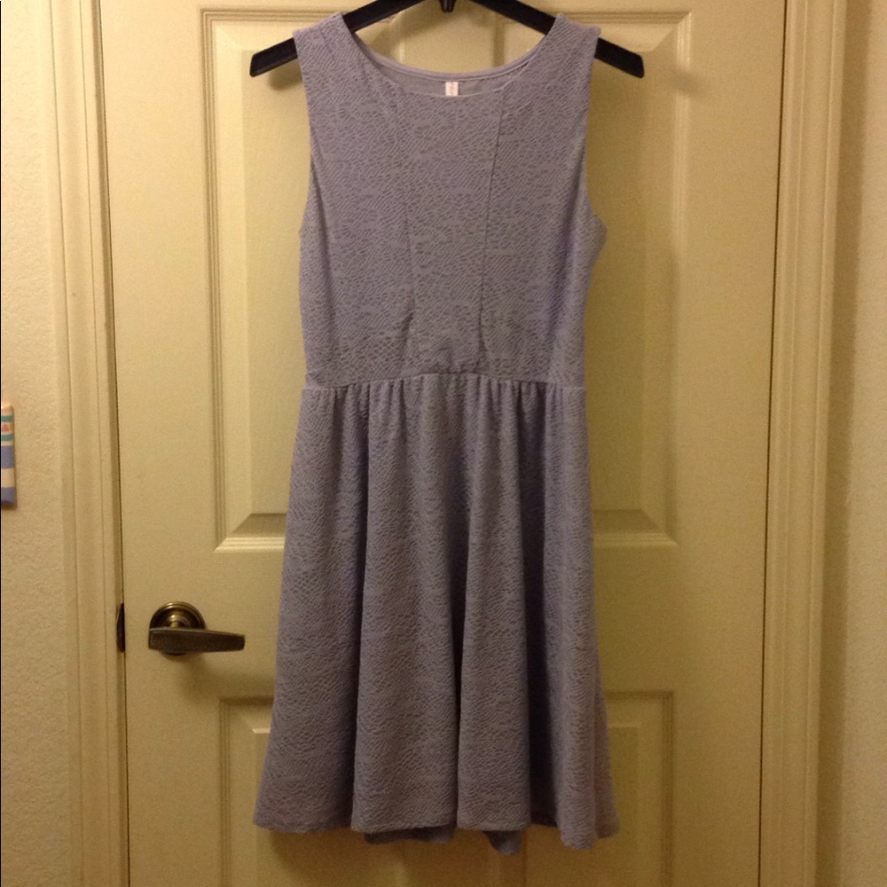 Blue/purple dress